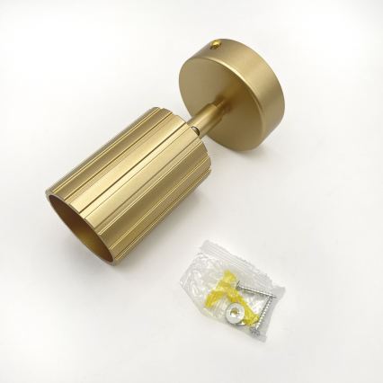 Brilagi - taškinis šviestuvas CRISPINA 1xGU10/10W/230V aukso spalvos