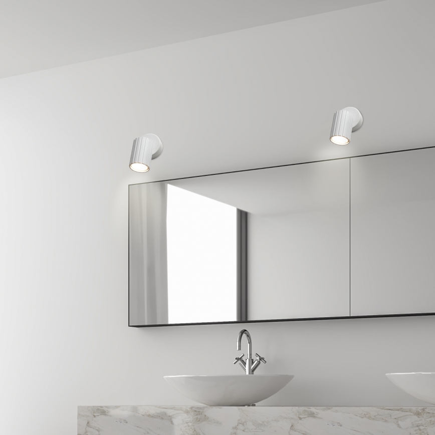 Brilagi - taškinis šviestuvas CRISPINA 1xGU10/10W/230V, baltas