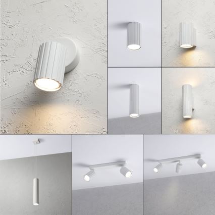 Brilagi - taškinis šviestuvas CRISPINA 1xGU10/10W/230V, baltas