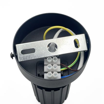 Brilagi - Taškinis šviestuvas CRISPINA 1xGU10/10W/230V juodas