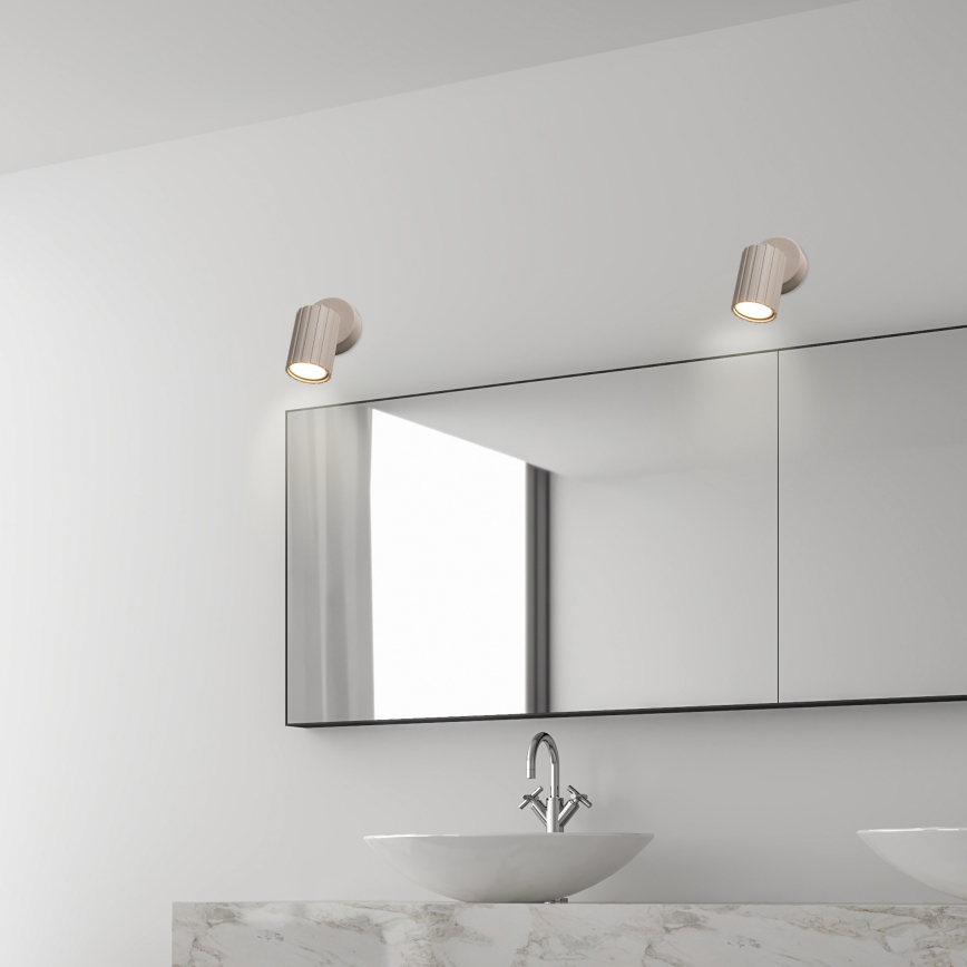 Brilagi - taškinis šviestuvas CRISPINA 1xGU10/10W/230V smėlio spalvos