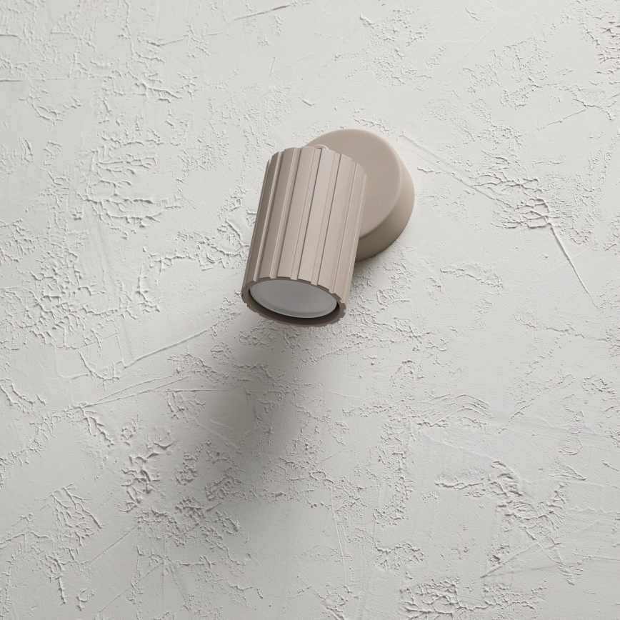 Brilagi - taškinis šviestuvas CRISPINA 1xGU10/10W/230V smėlio spalvos