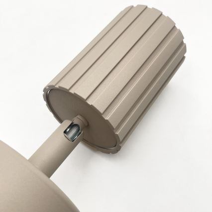 Brilagi - taškinis šviestuvas CRISPINA 1xGU10/10W/230V smėlio spalvos