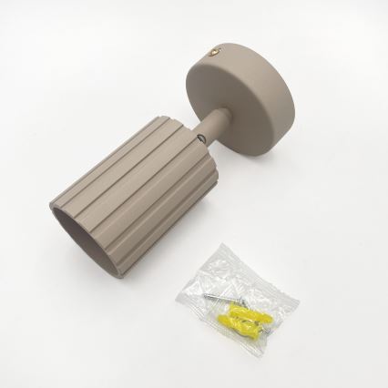 Brilagi - taškinis šviestuvas CRISPINA 1xGU10/10W/230V smėlio spalvos