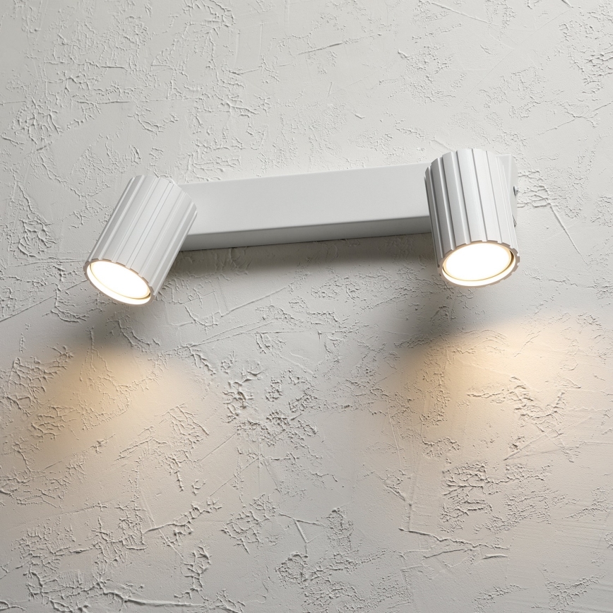 Brilagi - Taškinis šviestuvas CRISPINA 2xGU10/10W/230V baltas