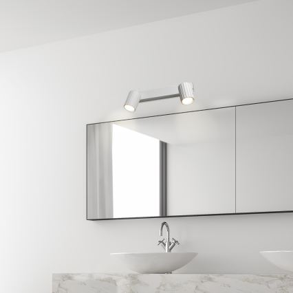 Brilagi - Taškinis šviestuvas CRISPINA 2xGU10/10W/230V baltas