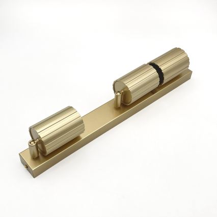 Brilagi - taškinis šviestuvas CRISPINA 3xGU10/10W/230V auksinis