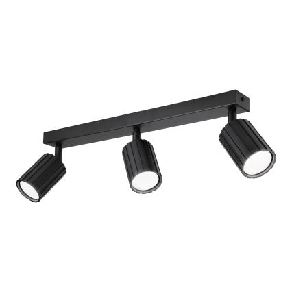 Brilagi - Taškinis šviestuvas CRISPINA 3xGU10/10W/230V juodas