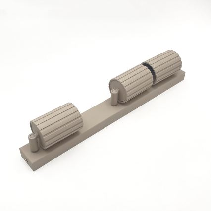 Brilagi - taškinis šviestuvas CRISPINA 3xGU10/10W/230V smėlinis