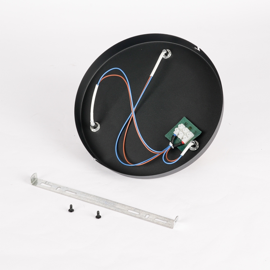 Brilagi - taškinis šviestuvas HYGGE 3xE14/15W/230V juodas/dūminis