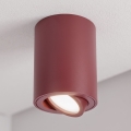 BRILAGI - Taškinis šviestuvas MIA 1xGU10/30W/230V 100x80 mm bordo