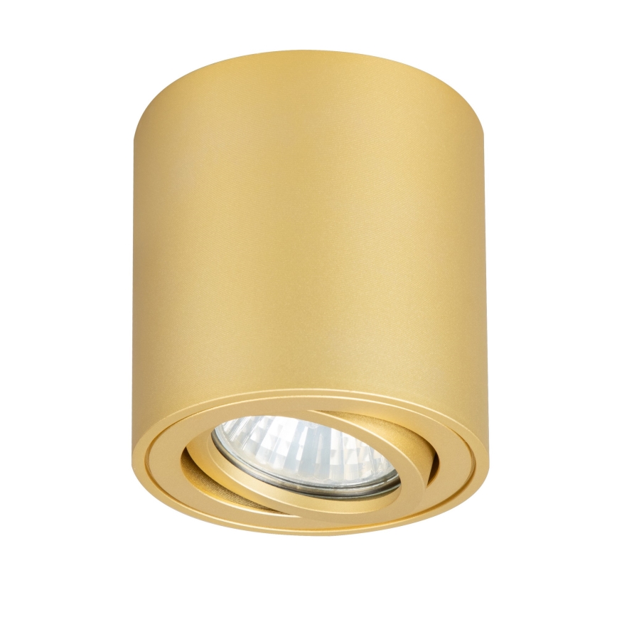 Brilagi - Taškinis šviestuvas MIA 1xGU10/30W/230V 84x80 mm auksinis
