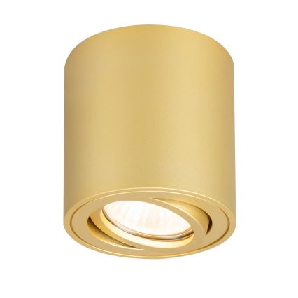 Brilagi - Taškinis šviestuvas MIA 1xGU10/30W/230V 84x80 mm auksinis