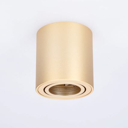 BRILAGI - Taškinis šviestuvas MIA 1xGU10/30W/230V 84x80 mm auksinis
