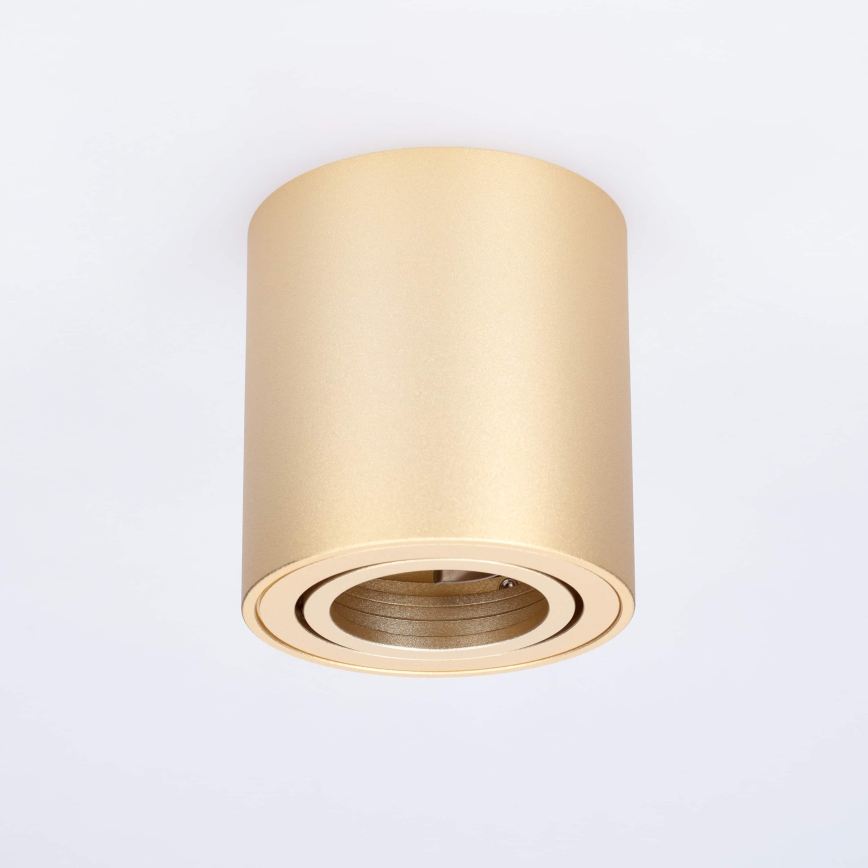 BRILAGI - Taškinis šviestuvas MIA 1xGU10/30W/230V 84x80 mm auksinis