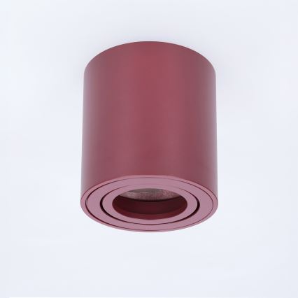 BRILAGI - Taškinis šviestuvas MIA 1xGU10/30W/230V 84x80 mm bordo