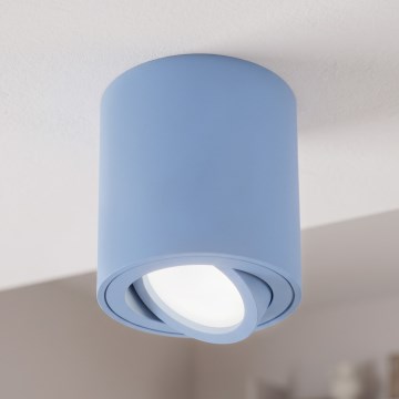 BRILAGI - Taškinis šviestuvas MIA 1xGU10/30W/230V 84x80 mm mėlynas