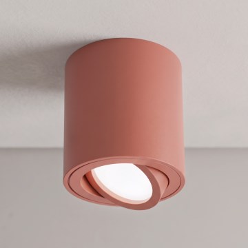 BRILAGI - Taškinis šviestuvas MIA 1xGU10/30W/230V 84x80 mm rudas