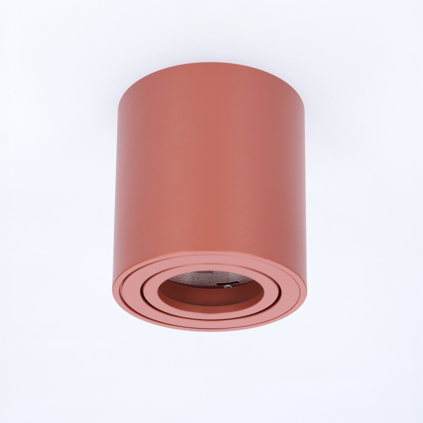 BRILAGI - Taškinis šviestuvas MIA 1xGU10/30W/230V 84x80 mm rudas