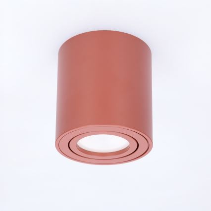 BRILAGI - Taškinis šviestuvas MIA 1xGU10/30W/230V 84x80 mm rudas