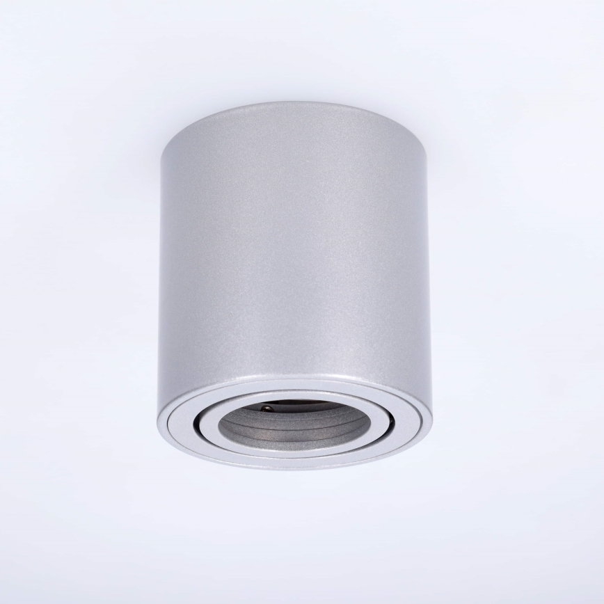 BRILAGI - Taškinis šviestuvas MIA 1xGU10/30W/230V 84x80 mm sidabrinis