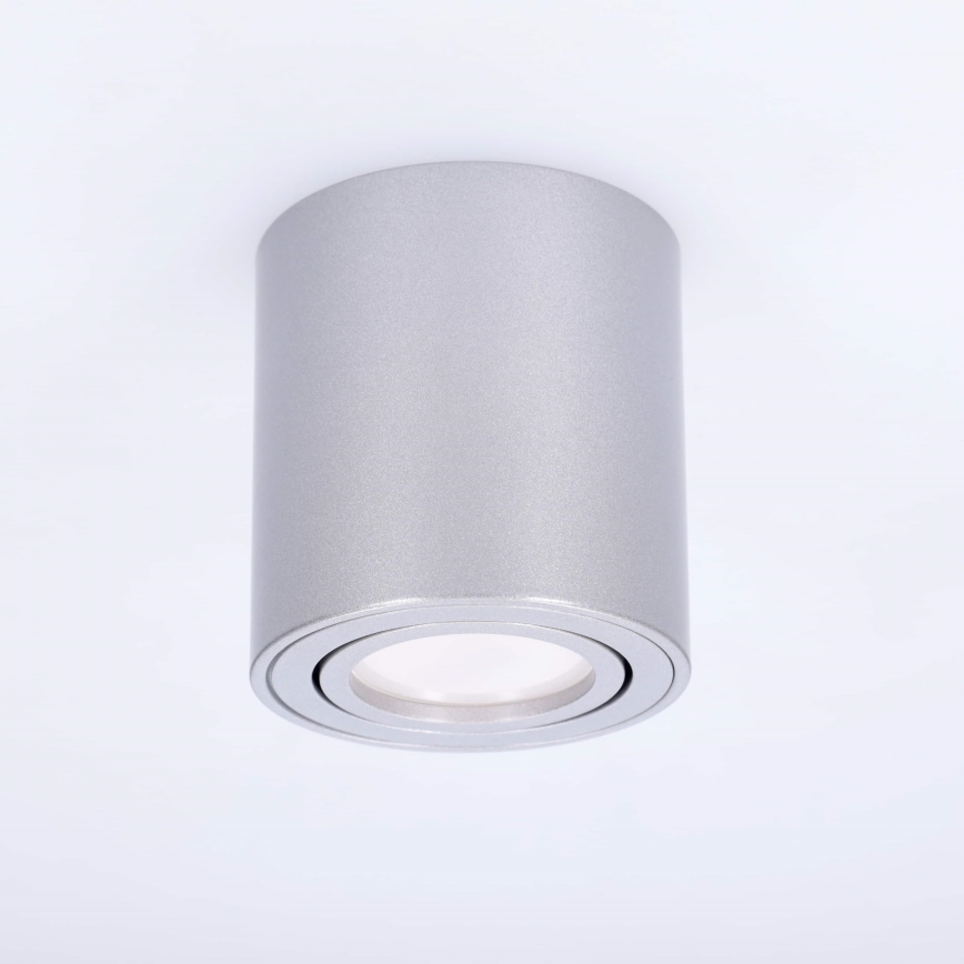 BRILAGI - Taškinis šviestuvas MIA 1xGU10/30W/230V 84x80 mm sidabrinis