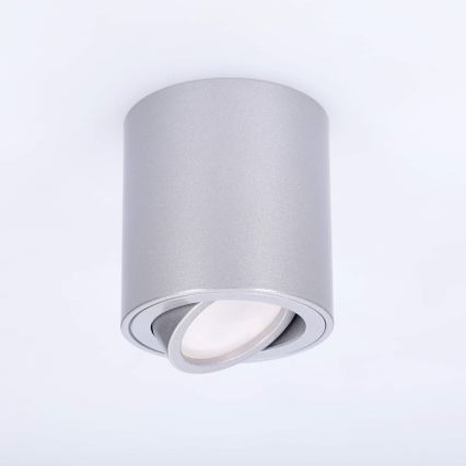 BRILAGI - Taškinis šviestuvas MIA 1xGU10/30W/230V 84x80 mm sidabrinis