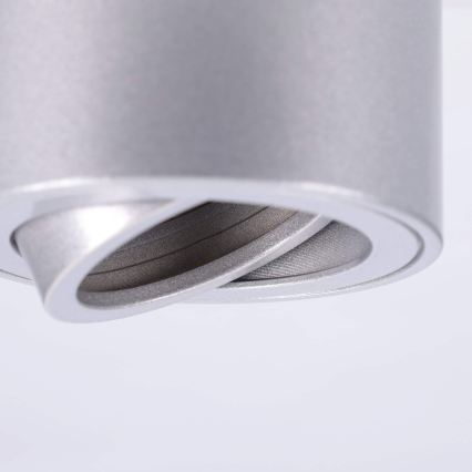 BRILAGI - Taškinis šviestuvas MIA 1xGU10/30W/230V 84x80 mm sidabrinis
