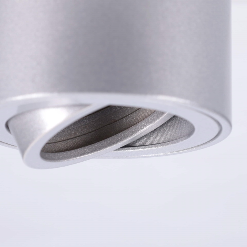 BRILAGI - Taškinis šviestuvas MIA 1xGU10/30W/230V 84x80 mm sidabrinis