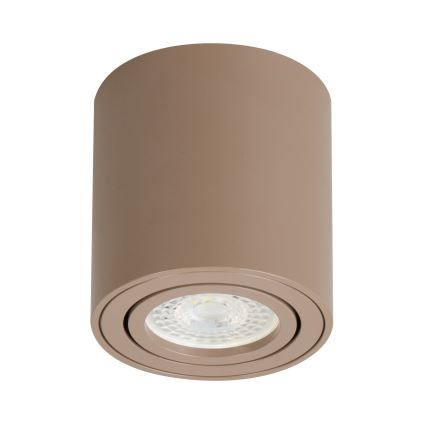 Brilagi - Taškinis šviestuvas MIA 1xGU10/30W/230V 84x80 mm smėlinė