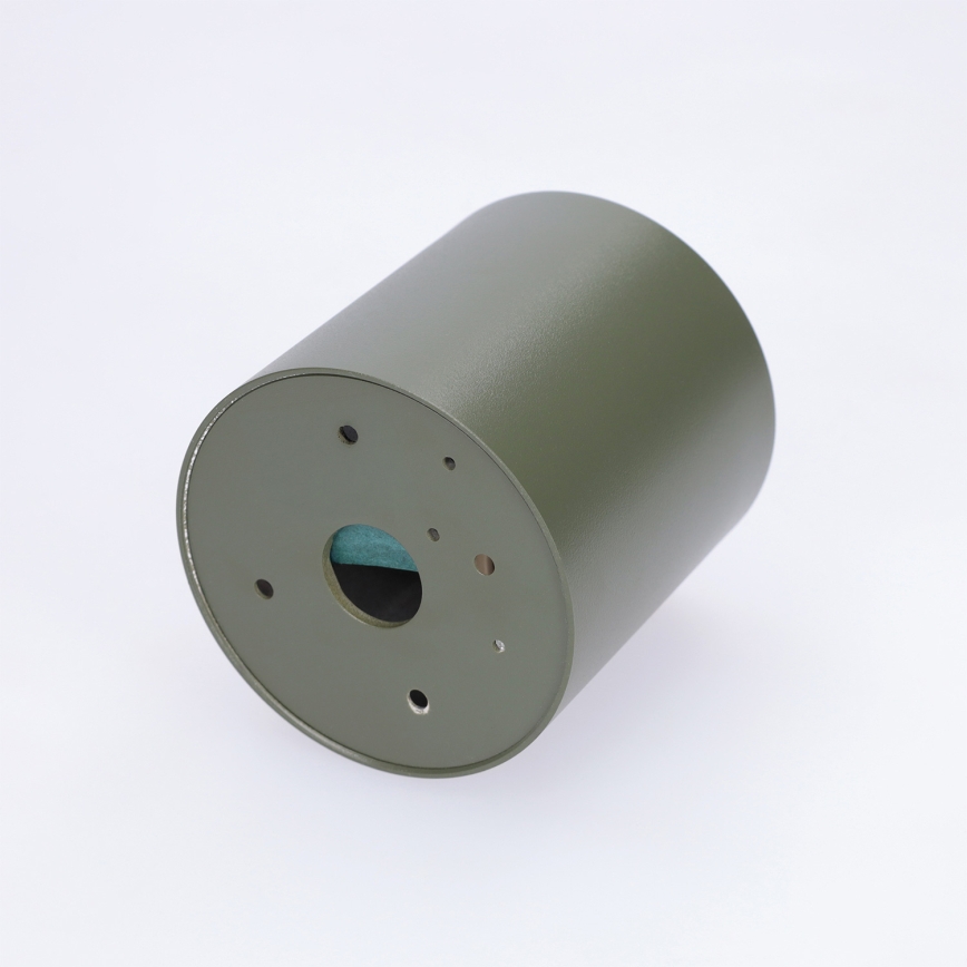 BRILAGI - Taškinis šviestuvas MIA 1xGU10/30W/230V 84x80 mm tamsiai žalias