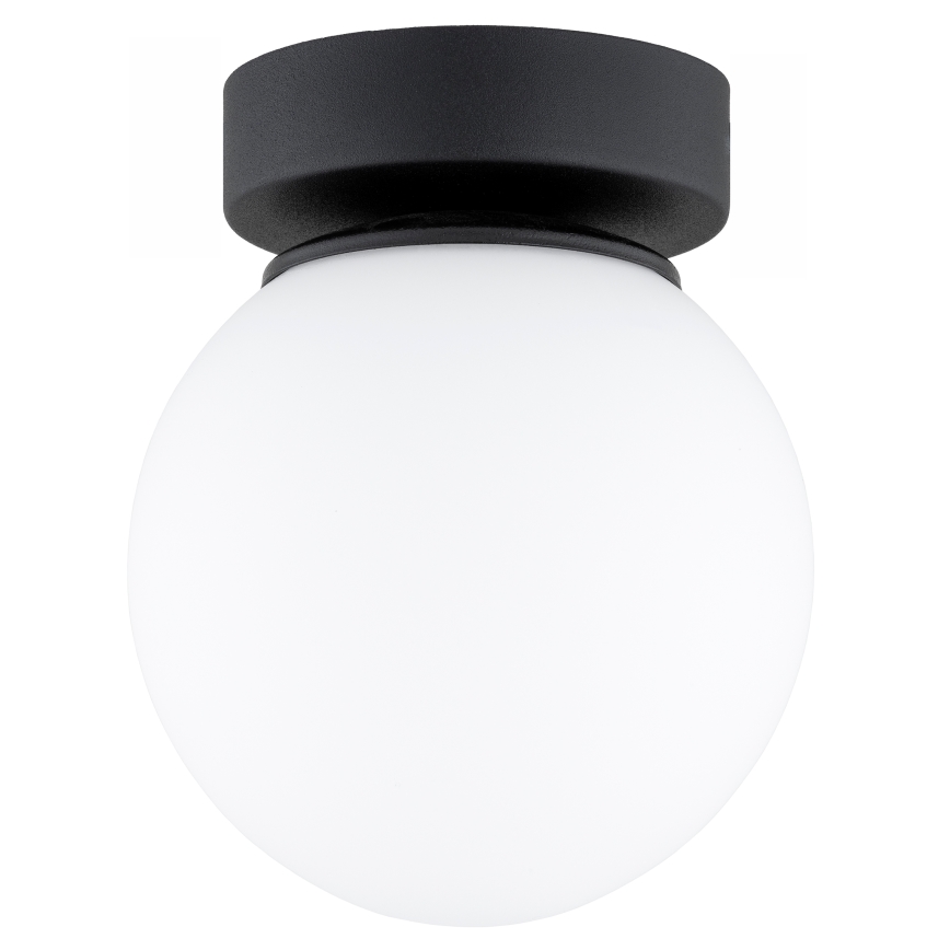 BRILAGI - taškinis šviestuvas MILO 1xE27/60W/230V, skersmuo 15 cm, juodas