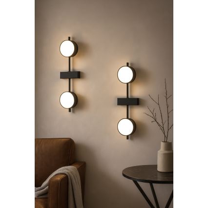 Brilagi - Taškinis šviestuvas MONO 2xGX53/12W/230V juodas