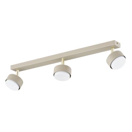 Brilagi - Taškinis šviestuvas MONO 3xGX53/12W/230V smėlio spalvos