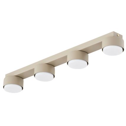 Brilagi - Taškinis šviestuvas MONO 4xGX53/12W/230V smėlinis