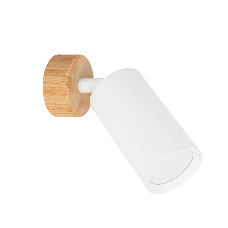 Brilagi - Taškinis šviestuvas SELE 1xGU10/30W/230V balta/ąžuolo dekoras