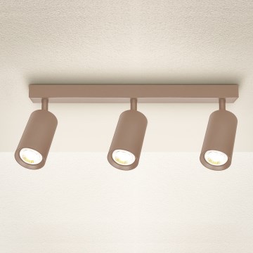 Brilagi - Taškinis šviestuvas SELE 3xGU10/30W/230V smėlinis
