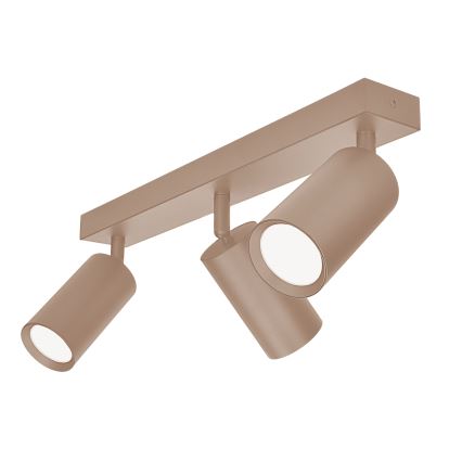 Brilagi - Taškinis šviestuvas SELE 3xGU10/30W/230V smėlinis