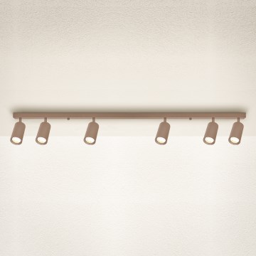 Brilagi - taškinis šviestuvas SELE 6xGU10/30W/230V smėlinis