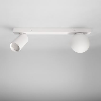 Brilagi - taškinis šviestuvas SELE BALL 1xGU10/30W/230V + 1xG9/10W baltas
