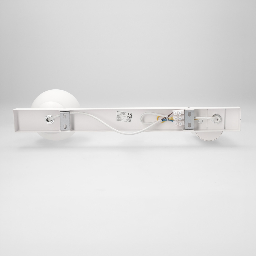 Brilagi - taškinis šviestuvas SELE BALL 1xGU10/30W/230V + 1xG9/10W baltas