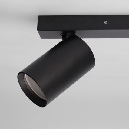 Brilagi - Taškinis šviestuvas SELE BALL 1xGU10/30W/230V + 1xG9/10W juodas