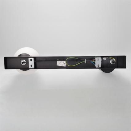Brilagi - Taškinis šviestuvas SELE BALL 1xGU10/30W/230V + 1xG9/10W juodas