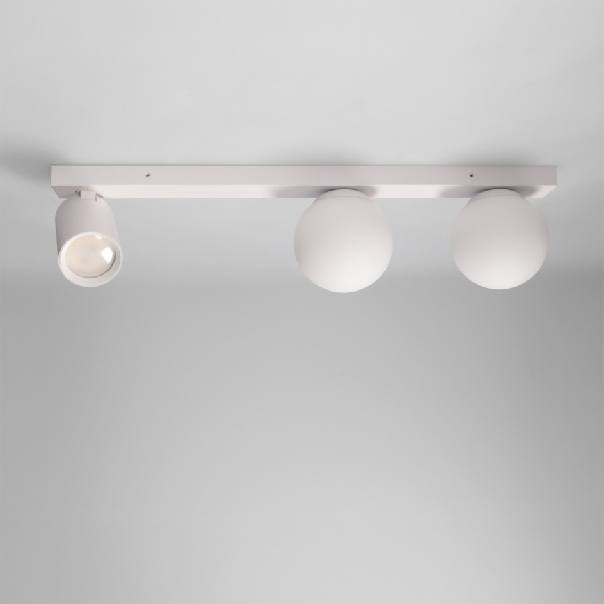 Brilagi - Taškinis šviestuvas SELE BALL 1xGU10/30W/230V + 2xG9/10W baltas