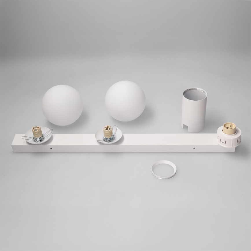 Brilagi - Taškinis šviestuvas SELE BALL 1xGU10/30W/230V + 2xG9/10W baltas