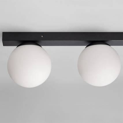 Brilagi - Taškinis šviestuvas SELE BALL 1xGU10/30W/230V + 2xG9/10W juodas
