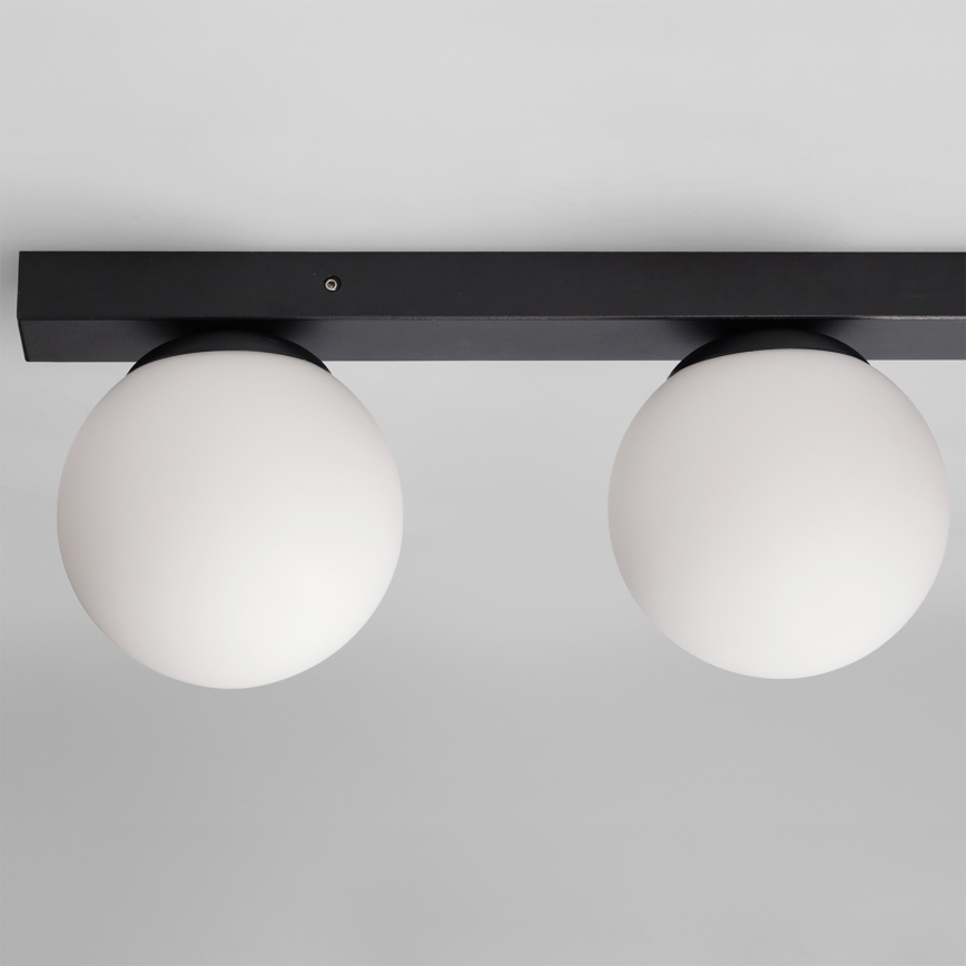Brilagi - Taškinis šviestuvas SELE BALL 1xGU10/30W/230V + 2xG9/10W juodas