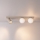 Brilagi - Taškinis šviestuvas SELE BALL 1xGU10/30W/230V + 2xG9/10W smėlio spalvos