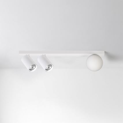 Brilagi - Taškinis šviestuvas SELE BALL 2xGU10/30W/230V + 1xG9/10W baltas
