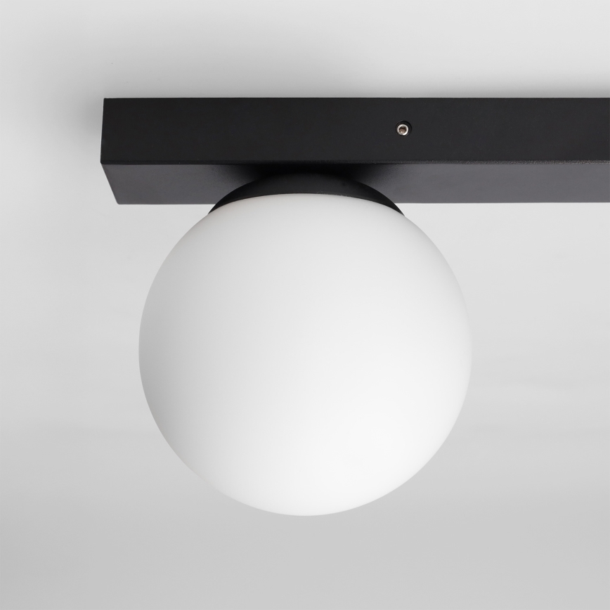 Brilagi - Taškinis šviestuvas SELE BALL 2xGU10/30W/230V + 1xG9/10W juodas
